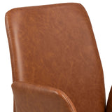 Naya Eetkamerstoel - Bruin Leatherlook - Eetkamerstoelen - Rebellenclub