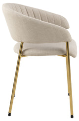 Forres Eetkamerstoel - Set van 2 - Beige - Eetkamerstoelen - Rebellenclub