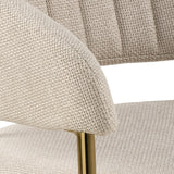 Forres Eetkamerstoel - Set van 2 - Beige - Eetkamerstoelen - Rebellenclub