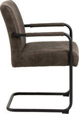 Fynn Eetkamerstoel - Set van 2 - Antraciet - Eetkamerstoelen - Rebellenclub