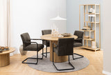 Fynn Eetkamerstoel - Set van 2 - Antraciet - Eetkamerstoelen - Rebellenclub