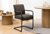 Fynn Eetkamerstoel - Set van 2 - Antraciet - Eetkamerstoelen - Rebellenclub