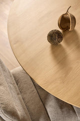 Vigo Eetkamertafel - ø120 cm - Eiken - - Rebellenclub
