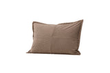 Nuna Kussenhoes velours 40x60cm - Grijs - Kussens - Rebellenclub