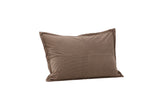 Nuna Kussenhoes velours 40x60cm - Grijs - Kussens - Rebellenclub
