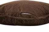 Nuna Kussenhoes velours 50x50cm - Bruin - Kussens - Rebellenclub