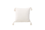 Elan Kussenhoes 45x45cm - Wit - Kussens - Rebellenclub