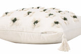 Elan Kussenhoes 45x45cm - Wit - Kussens - Rebellenclub