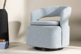 Akando Fauteuil - Licht blauw bouclé - Fauteuils - Rebellenclub