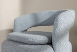 Akando Fauteuil - Licht blauw bouclé - Fauteuils - Rebellenclub