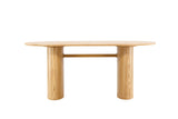 Bygstad Eetkamertafel 180x75cm - Naturel - Eetkamertafels - Rebellenclub