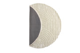 Kaimana Vloerkleed Rond 200x200cm - Wit - Round Carpet - Rebellenclub