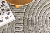 Kaimana Vloerkleed Rond 200x200cm - Greige - Round Carpet - Rebellenclub