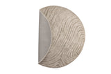 Chaska Vloerkleed Rond 200x200cm - Beige - Vloerkleden - Rebellenclub