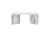 Makai Salontafel - Wit marmerlook - Salontafels - Rebellenclub