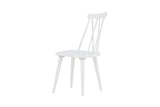 Nalu Eetkamertstoel - Set van 2 - Wit - Eetkamerstoelen - Rebellenclub