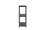 Nuku Open Kast 120cm - Zwart - Wandkasten - Rebellenclub
