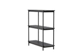 Nuku Open Kast 120cm - Zwart - Wandkasten - Rebellenclub