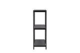 Nuku Open Kast 120cm - Zwart - Wandkasten - Rebellenclub
