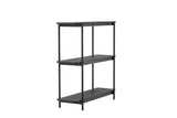 Nuku Open Kast 120cm - Zwart - Wandkasten - Rebellenclub