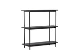 Nuku Open Kast 120cm - Zwart - Wandkasten - Rebellenclub