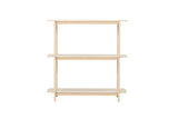Nuku Open Kast 120cm - Licht Eiken - Wandkasten - Rebellenclub