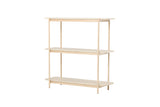 Nuku Open Kast 120cm - Licht Eiken - Wandkasten - Rebellenclub