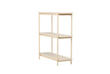 Nuku Open Kast 120cm - Licht Eiken - Wandkasten - Rebellenclub