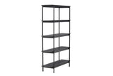 Nuku Open Kast 190cm - Zwart - Wandkasten - Rebellenclub