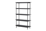 Nuku Open Kast 190cm - Zwart - Wandkasten - Rebellenclub