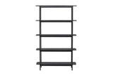 Nuku Open Kast 190cm - Zwart - Wandkasten - Rebellenclub