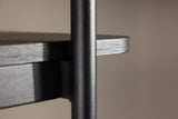 Nuku Open Kast 190cm - Zwart - Wandkasten - Rebellenclub
