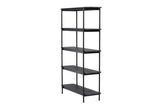 Nuku Open Kast 190cm - Zwart - Wandkasten - Rebellenclub