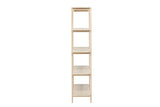 Nuku Open Kast 190cm - Licht Eiken - Wandkasten - Rebellenclub