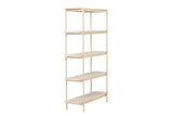 Nuku Open Kast 190cm - Licht Eiken - Wandkasten - Rebellenclub