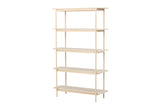 Nuku Open Kast 190cm - Licht Eiken - Wandkasten - Rebellenclub