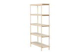 Nuku Open Kast 190cm - Licht Eiken - Wandkasten - Rebellenclub