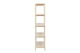 Nuku Open Kast 190cm - Licht Eiken - Wandkasten - Rebellenclub