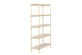 Nuku Open Kast 190cm - Licht Eiken - Wandkasten - Rebellenclub
