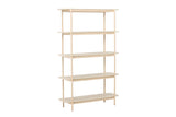 Nuku Open Kast 190cm - Licht Eiken - Wandkasten - Rebellenclub