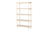 Nuku Open Kast 190cm - Licht Eiken - Wandkasten - Rebellenclub