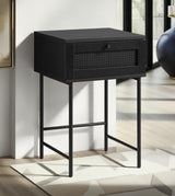 Mariska Bijzettafel - 25 x 45 cm - Zwart - Bijzettafels - Rebellenclub