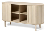 Skarn Dressoir - 140 cm - Licht Eiken - - Rebellenclub