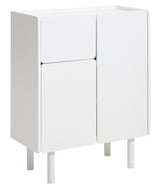 Glacia Wandkast - 100 x 80 ccm - Wit - Wandkasten - Rebellenclub