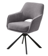 Eli Eetkamerstoel - Set van 2 - Donker Grijs - Eetkamerstoelen - Rebellenclub