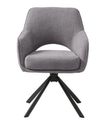Eli Eetkamerstoel - Set van 2 - Donker Grijs - Eetkamerstoelen - Rebellenclub