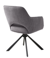 Eli Eetkamerstoel - Set van 2 - Donker Grijs - Eetkamerstoelen - Rebellenclub