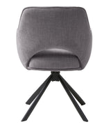 Eli Eetkamerstoel - Set van 2 - Donker Grijs - Eetkamerstoelen - Rebellenclub