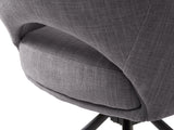 Eli Eetkamerstoel - Set van 2 - Donker Grijs - Eetkamerstoelen - Rebellenclub