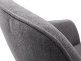 Eli Eetkamerstoel - Set van 2 - Donker Grijs - Eetkamerstoelen - Rebellenclub
